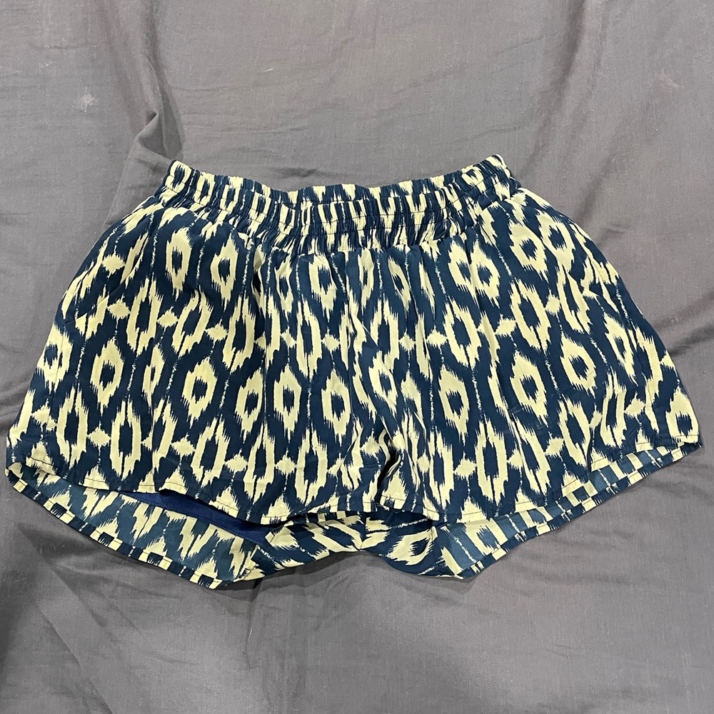 Navy and blue dress shorts